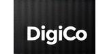 DiGiCo logo in white on a dark background